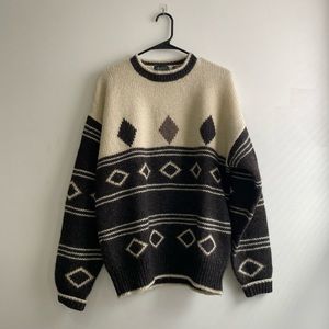 Marshall Field’s Vintage Mens Bulky Winter Sweater Size XL